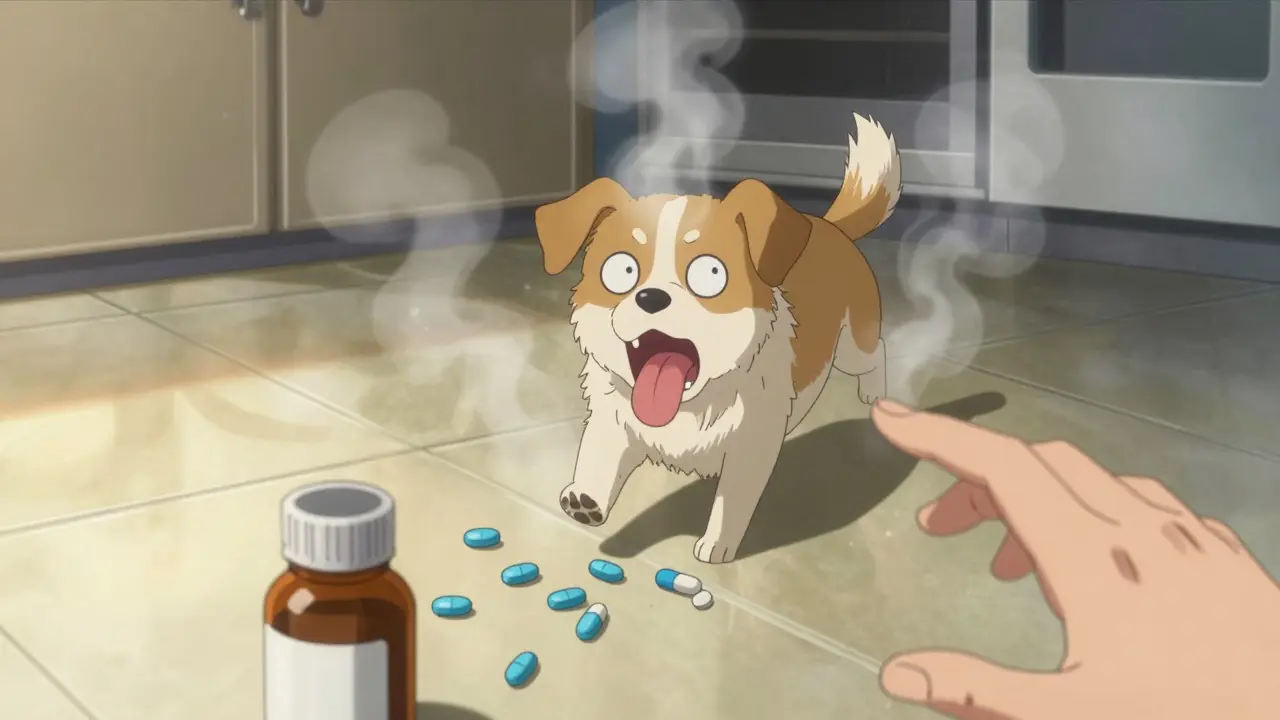 How to Recognize Overdose in Pets from Human Medications