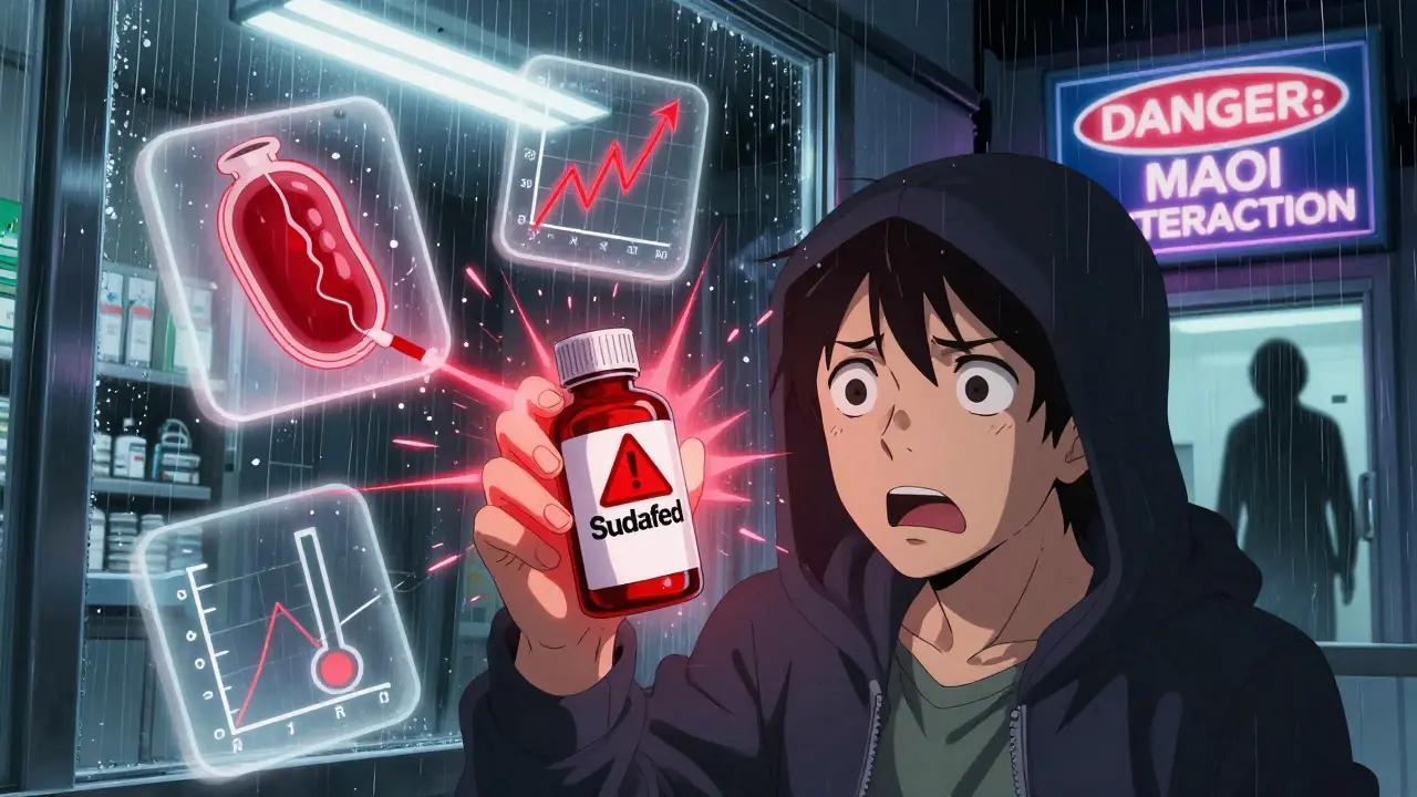 MAOIs and OTC Cold Medicines: What You Need to Know About Hypertensive Crisis and Serotonin Risks