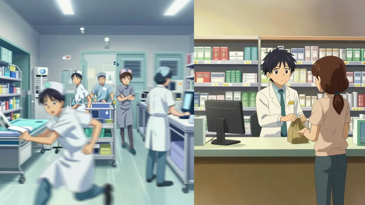 Medication Errors in Hospitals vs. Retail Pharmacies: A Comparison